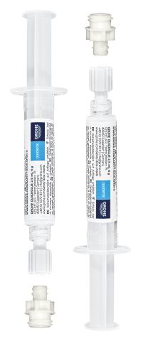 Obiecte sanitare - Solutie adeziva Grohe QuickGlue A2, 2x2.5 ml, pentru accesorii de baie, lipire pe gresie, marmura, piatra, sticla, beton, lemn, pastic si metal, intarire in 24 ore