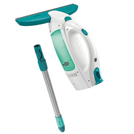 Aspiratoare si stergatoare pentru geamuri - Set aspirator ferestre Leifheit Dry & Clean si coada 43 cm