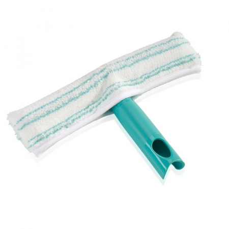 Aspiratoare si stergatoare pentru geamuri - Spalator geamuri cu laveta microfibre Leifheit 26 cm