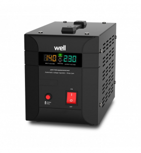STABILIZATOARE DE TENSIUNE - Stabilizator automat de tensiune Well Agile 2000VA 