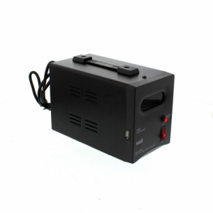 Stabilizator automat de tensiune cu releu Well negru 1000VA [1]