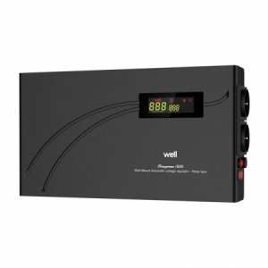 STABILIZATOARE DE TENSIUNE - Stabilizator automat de tensiune orizontal cu releu Well 1500VA