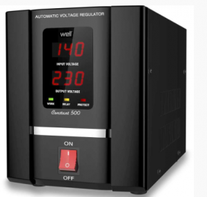 UPS-uri si stabilizatoare de tensiune - Stabilizator automat de tensiune cu servo motor Well 500VA