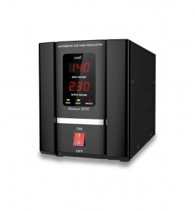 STABILIZATOARE DE TENSIUNE - Stabilizator automat de tensiune cu servo motor Well 2000VA