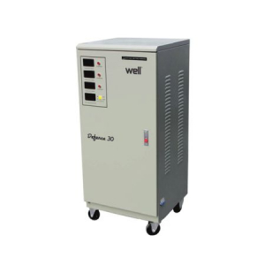 STABILIZATOARE DE TENSIUNE - Stabilizator automat de tensiune Well trifazat 30KVA/ 24KW 