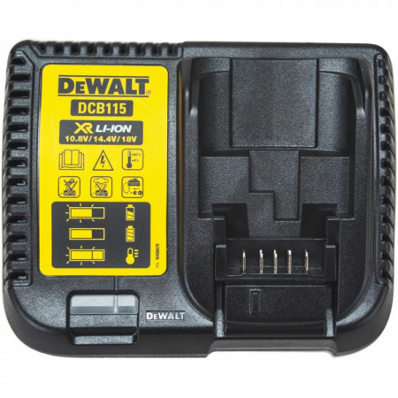 Scule si dispozitive de lucru - Statie De Incarcare DeWalt DCB115, Multi-Voltaj XR: 10.8V, 12V, 14.4V, 18V