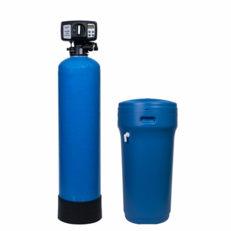 Statii dedurizare - STATIE DEDURIZARE SOFT 18 SIMPLEX Q=1.5mc/h SARE 80KG CU BY-PASS - VALROM GAMA aquaPUR