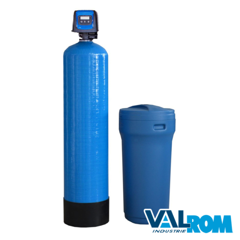 Echipamente pentru tratarea si pomparea apei - Statie dedurizare Valrom VALHOH Soft 18 Simplex vana fleck Q=1,5mc/h cu by-pass