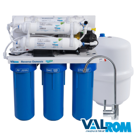 Echipamente pentru tratarea si pomparea apei - Statie osmoza inversa RO750 pompa 3 x 4 x 40