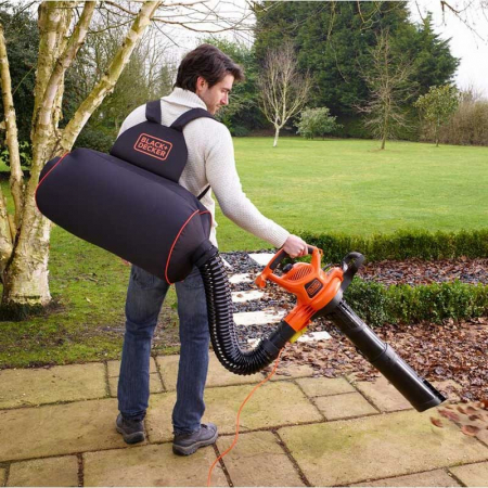 Suflanta si aspirator Black+Decker GW3031BP de gradina 3000W [11]