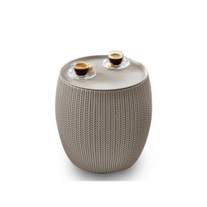 Mese de gradina - Masuta gri, 41 litri, Keter Cozy
