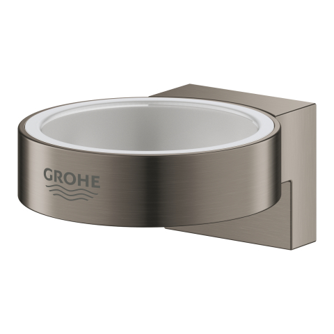 Suport Grohe Selection montare pe perete, fixare ascunsa, antracit mat [1]