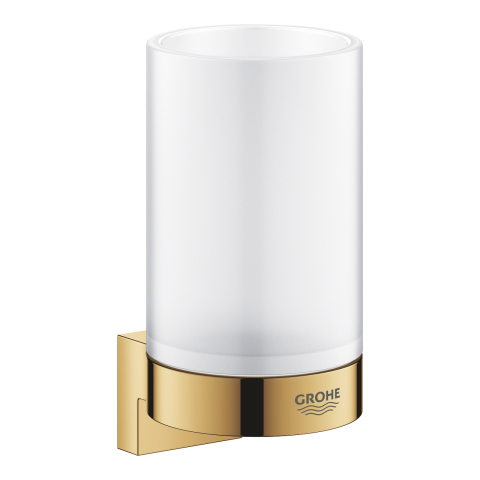 Suport Grohe Selection montare pe perete, fixare ascunsa, auriu lucios [2]