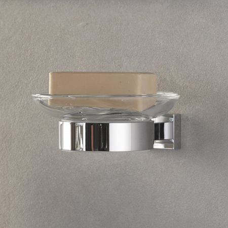 Suport pahar sau savoniera prindere perete cromata Grohe Essentials Cube [5]