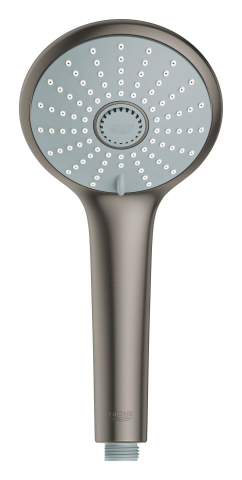 Suport para dus Grohe Rainshower, montare pe perete, universal, antracit mat [5]