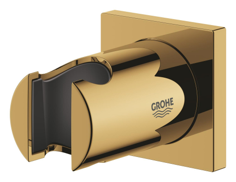 Suport para dus Grohe Rainshower, montare pe perete, universal, auriu lucios [4]