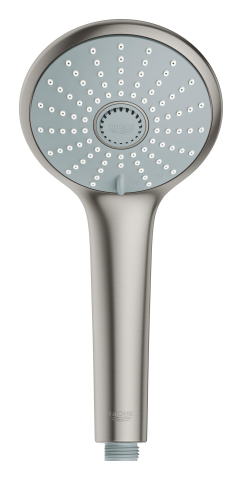 Suport para dus Grohe Rainshower, montare pe perete, universal, crom mat [4]