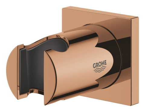 Suport para dus Grohe Rainshower, montare pe perete, universal, cupru lucios [4]