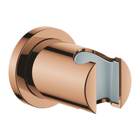Sisteme de dus - Suport para dus Grohe Rainshower, universal, filet tata, suport, cupru lucios