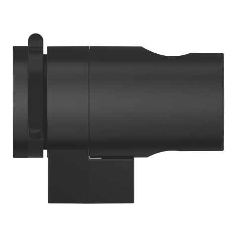 Suport para dus Grohe Tempesta adjust., montare perete, fixare ascunsa, ajustabil, negru mat [2]