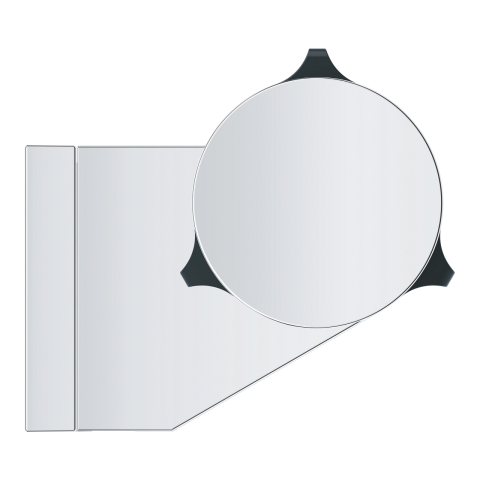 Suport para dus Grohe Vitalio universal, reglabil, crom [1]