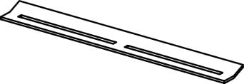 TECEdrainprofile Capac profilat din otel-inox, lucios [1]