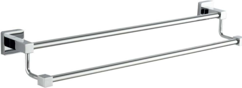 Accesorii de baie - Suport prosop bara dublu Modern Ermetiq