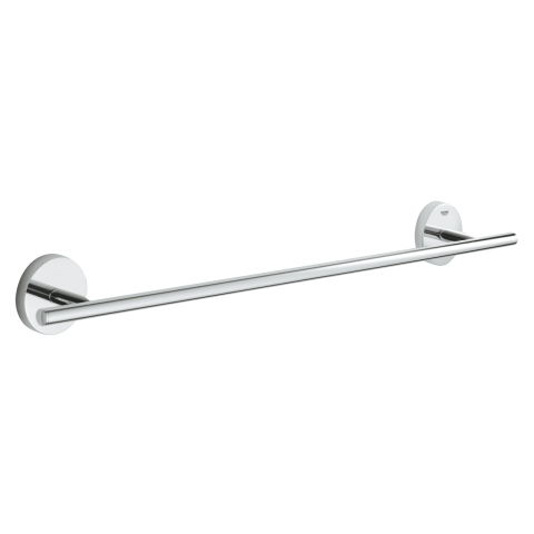 Obiecte sanitare - Bara portprosop Grohe BauCosmopolitan 520 mm, fixare perete ascunsa, crom