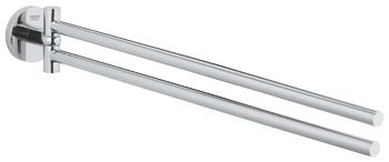 Lavoare si accesorii - Suport prosop dublu doua brate cromata Grohe Essentials