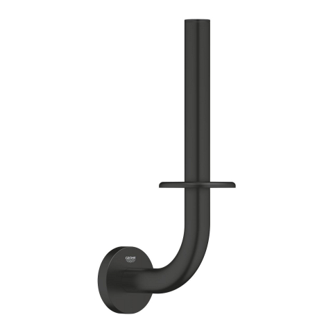 Accesorii baie - Suport rezerva hartie igienica Grohe Essentials, pe perete, metal, negru