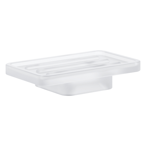 Obiecte sanitare - Savoniera Grohe Selection Cube, compatibil cu 40865000 sticla, transparent