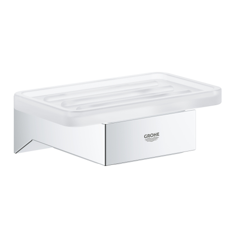 Savoniera Grohe Selection Cube, compatibil cu 40865000 sticla, transparent [1]