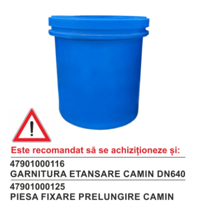 Rezervoare apa si accesorii stocare - SUPRAINALTARE PENTRU REZERVOR DE APA SUBTERAN VALROM StockKIT 3000 litri