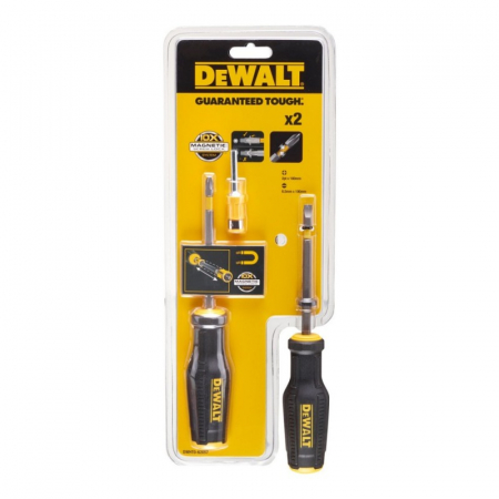 Scule si dispozitive de lucru - Set Surubelnite Magnetice Cap PH si Drept DeWalt DWHT0-62057