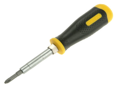 Scule si dispozitive de lucru - Surubelnita cu clichet Stanley cu 6 functiuni - 0-68-012