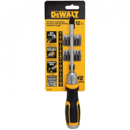 Surubelnita Cu Clichet + 12 Biti DeWalt DWHT69233-0 [2]