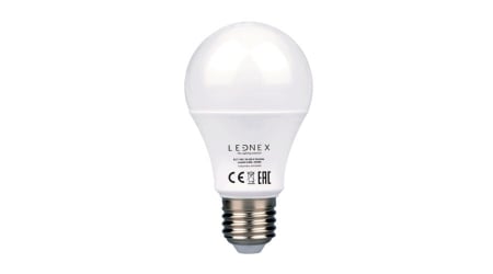 Surse de iluminat - Bec led, forma clasica, E27, 7W, 4000K, 560 Lumen, 20000 de ore, lumina neutra, ideal pentru living, Lednex