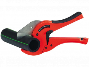 Scule si dispozitive de lucru - Taietor profesional pentru tevi din plastic - tip foarfeca, ROCUT TC50, Rothenberger