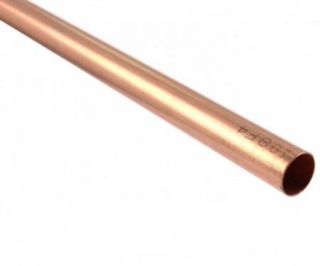Accesorii pentru calorifere - Teava cupru 18 mm x 0.7 mm Halcor (bara 3m)