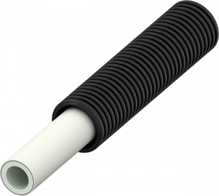 Tevi - Teava TECElogo-Push multistrat PE-Xc/Al/PE-RT in copex negru Ø25 x 2,5mm, colac 25ml