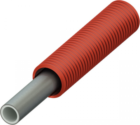 Tevi - Teava TECEflex PE-Xc 3S pentru incalzire in copex rosu, Ø16 x 2 mm, colac 75ml
