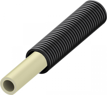 Tevi - Teava TECEflex PE-Xc pentru apa potabila in copex negru, Ø20 x 2,85 mm, colac 50ml