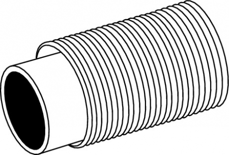 Teava TECEflex PE-Xc pentru apa potabila in copex negru, Ø20 x 2,85 mm, colac 50ml [1]