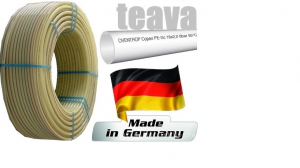 Teava incalzire in pardoseala - Teava PE-XC cu bariera de oxigen, 16x2 mm., colac de 120 ml, Oventrop Copex