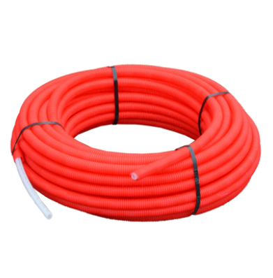 Teava incalzire in pardoseala - TEAVA PEX EVOH SI PROTECTIE ROSIE D. 16 x 2 COLAC 100m - VALROM GAMA PexKIT