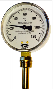 Automatizari si elemente de automatizare - Termometru radial gama de lucru 0-120°C, imersie 50 mm, DN cadran 80 mm