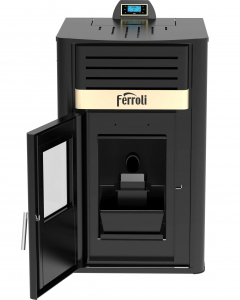 Termosemineu cu functionare pe peleti, 29 kW, complet echipat, Ferroli Mirano Pellet N [1]