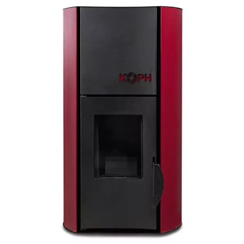 Termosemineu cu peleti KOPH PM 18 kW, 120 mp, buncar 15 kg, diametru cos fum ⌀80 mm, pompa recirculare si vas expansiune incorporate, Bordo [8]