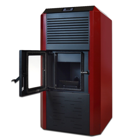 Termosemineu cu peleti Termax Kamin ECO 30 kW bordo pentru 220 mp [6]