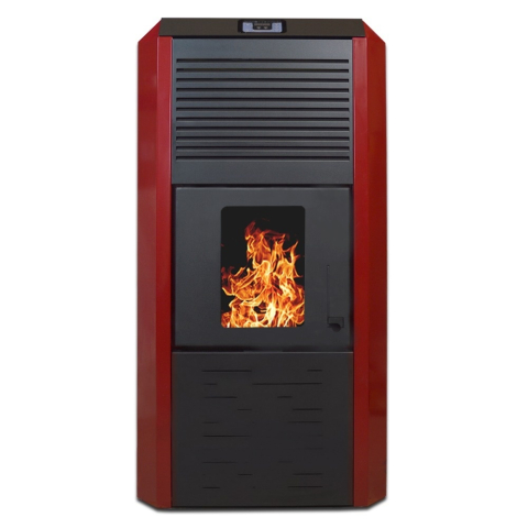 Termosemineu cu peleti Termax Kamin ECO 30 kW bordo pentru 220 mp [5]